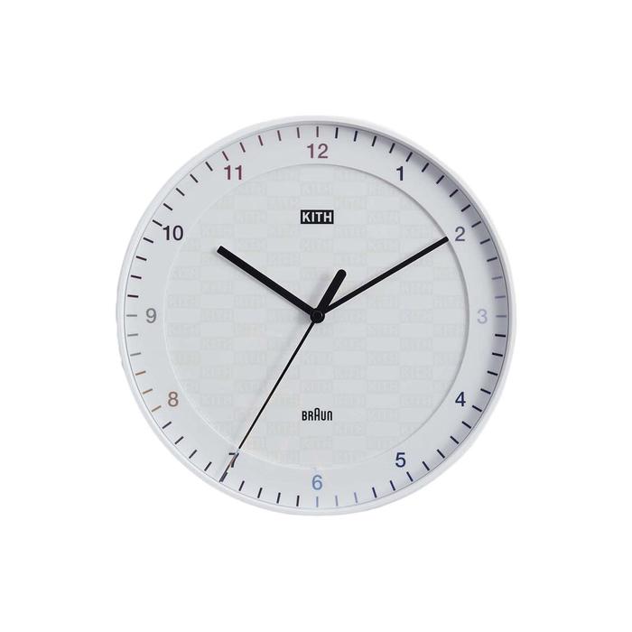 インテリア時計 Kith Kithmas For Braun Wall Clock Braun Makes Christmas Capsule Collection Of Clocks For KITH