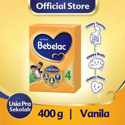 Gambar Bebelac 4 Susu Anak 3-5 Tahun Vanila 400 gram dari MOM KIDS STORE INDONESIA undefined Tokopedia