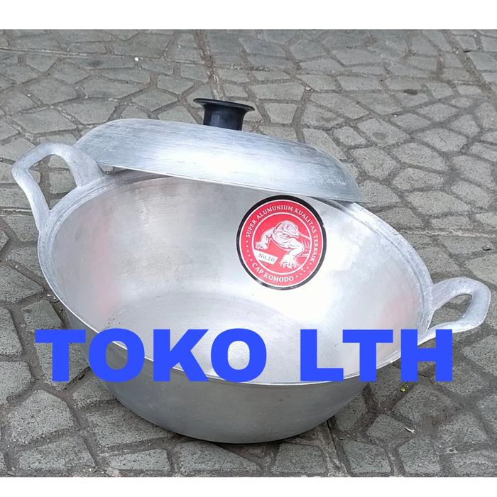 Gambar CITEL PANCI KATEL WAJAN MASAK SUPER ALUMUNIUM NO 15 16 18 20 KOMODO - no 16 dari TOKO LTH_NEW undefined Tokopedia