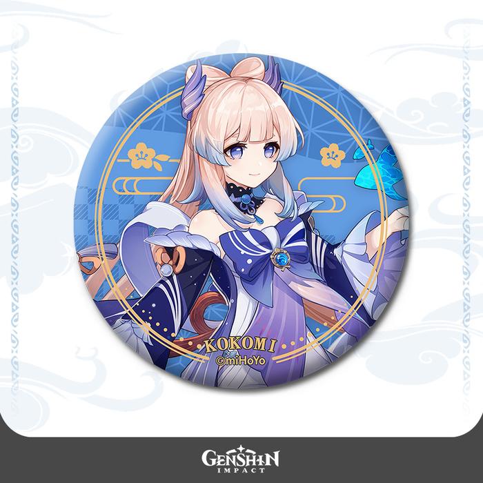 Gambar Genshin Badge Custom FanArt - Kokomi dari LSV HOBBIES undefined Tokopedia