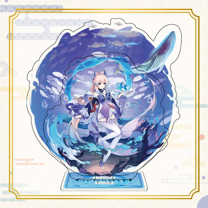 Gambar Akrilik Stand Genshin Inazuma FanArt Background - Kokomi dari LSV HOBBIES undefined Tokopedia