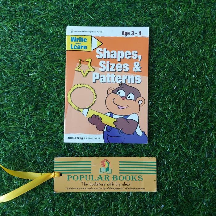 Gambar Write and Learn Series - Shapes,Sizes dari Popular Books Indonesia 1 undefined Tokopedia