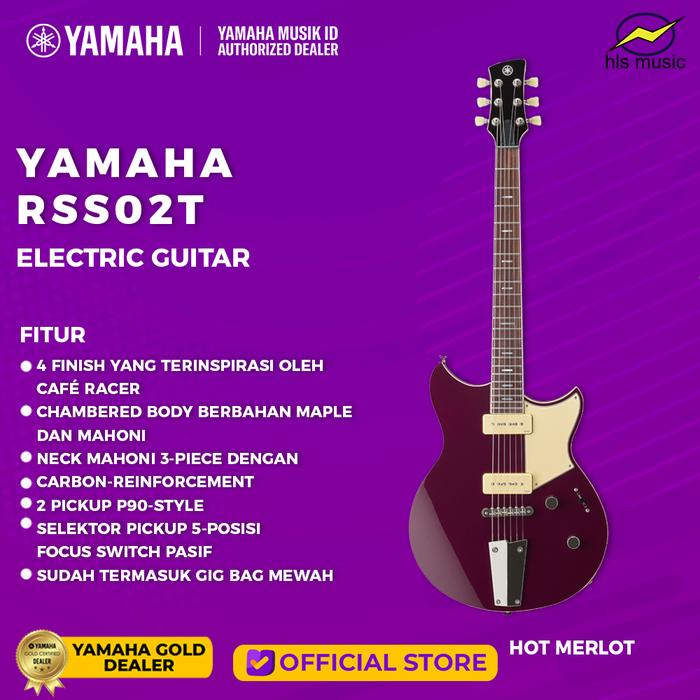 Gambar Yamaha Revstar RSS02T / RSS02 T / RSS02-T Gitar Elektrik - Hot Merlot dari HLS Music - Yamaha ID Official undefined Tokopedia