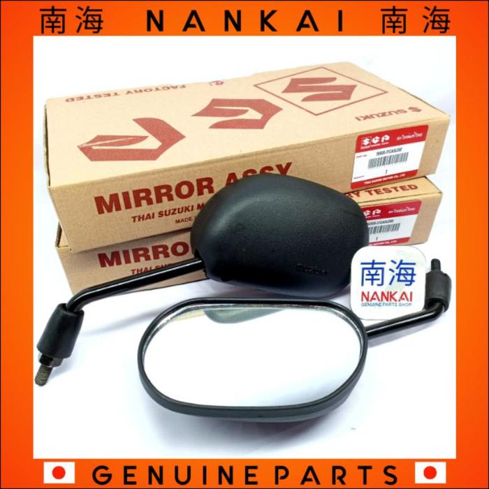 Gambar SGP - MIRROR ASSY KACA SPION SEPION SHOGUN 110 R KEBO dari NANKAI GENUINE PARTS undefined Tokopedia