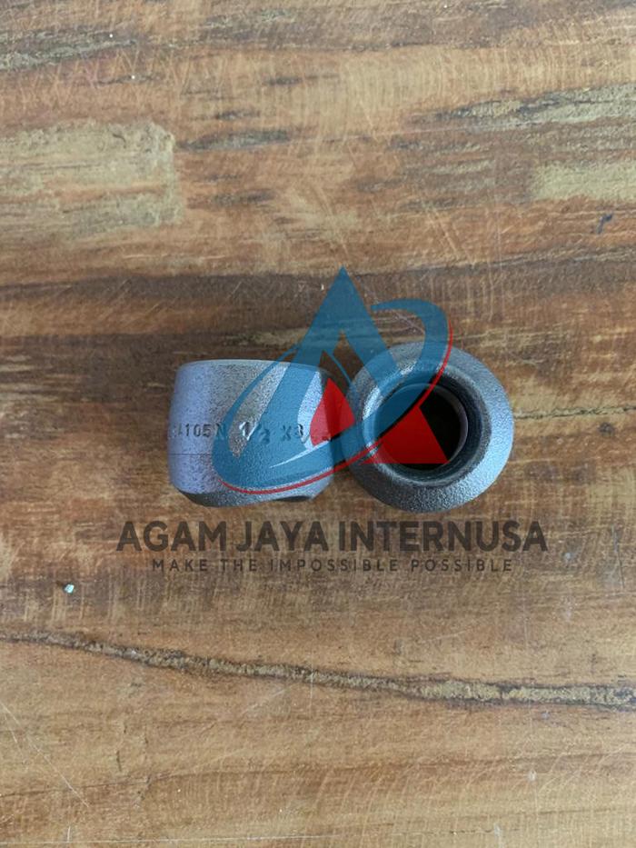 Jual THREADOLET 1/2" 3000 NPT A105N CARBON STEEL Kota Balikpapan