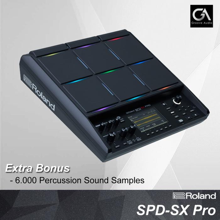 Gambar Roland SPDSX PRO / SPDSXPRO / SPD SX PRO Sampling Percussion Multi Pad dari Groove Audio undefined Tokopedia