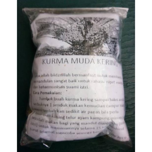Gambar ' KURMA MUDA KERING PLUS DAUN MARMIA ' dari toko halsa undefined Tokopedia