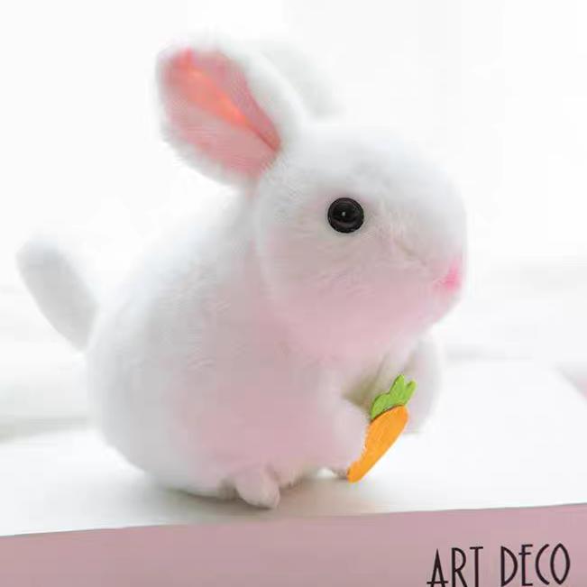 Gambar Mainan Kelinci Tarik Dansa Easter Rabbit Goyang Buntut Kelinci Grosir - KELINCI PUTIH dari MadisonShop undefined Tokopedia
