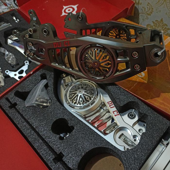 Gambar swing arm motor listrik terbaru - silver dari RR JEMBER 1 undefined Tokopedia