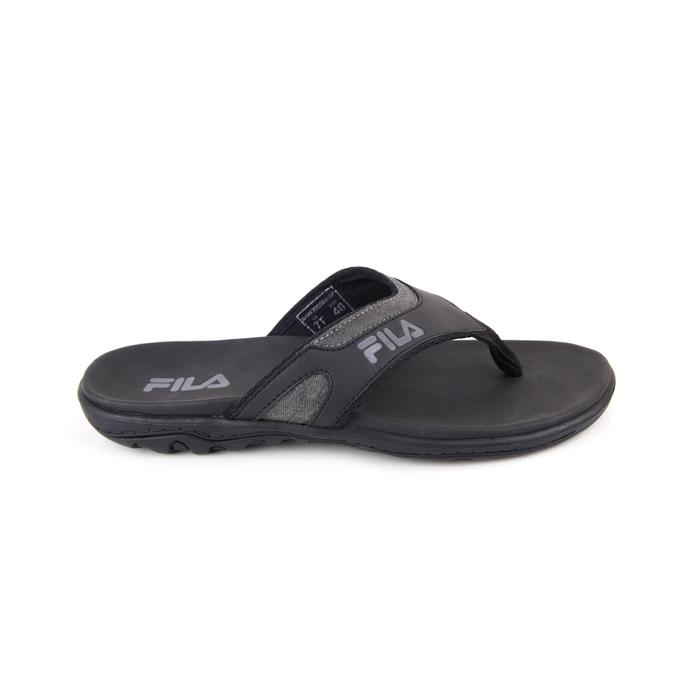 Gambar Fila Sandal Pria Gino - All Black - 40 dari FILA Official Store undefined Tokopedia