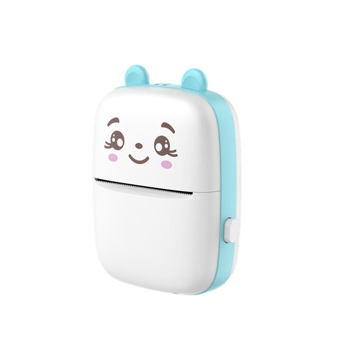 Gambar Mini Pocket Portable Bluetooth Printer Thermal Mainan Cetak Foto Anak - Green White dari Babysaur Baby and Kids undefined Tokopedia