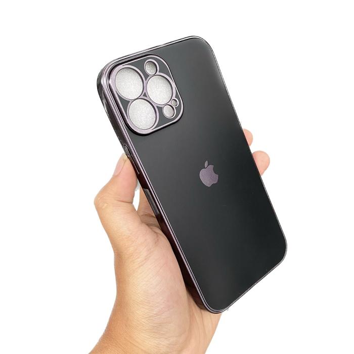 Gambar CASE CASING SOFTCASE iPhone SHININGCHROME - Hitam, Iphone 11 PM dari DAVINSTOREOFFICIAL undefined Tokopedia