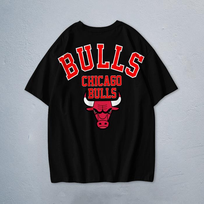 Gambar Kaos Unisex Pria Wanita Combed 24s Chicago Bulls Trend & Fashion - Hitam, M dari Trend &amp; Fashion undefined Tokopedia