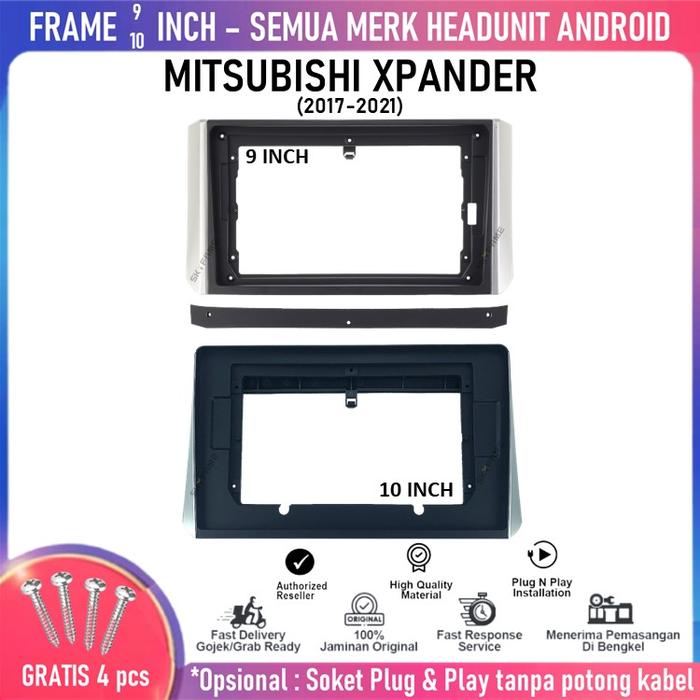 Jual Frame OEM 2015 MITSUBISHI XPANDER Head Unit Android 10 inch ...