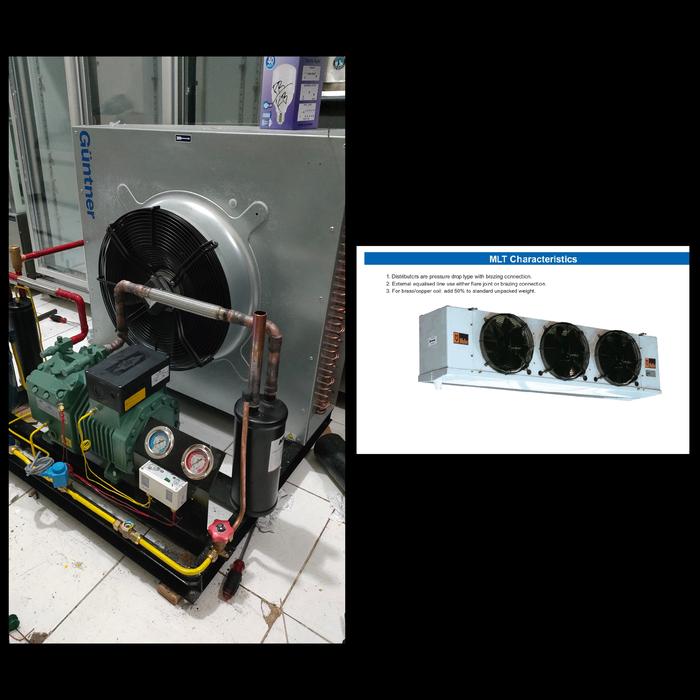 Gambar 1 set mesin Coldstorage Freezer Kapasitas 10 Ton dari BINTANG MESIN' undefined Tokopedia