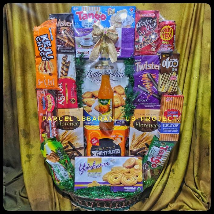 Gambar Parcel Snack hampers Natal Lebaran - Type M pake JW - L dari UB-project. undefined Tokopedia