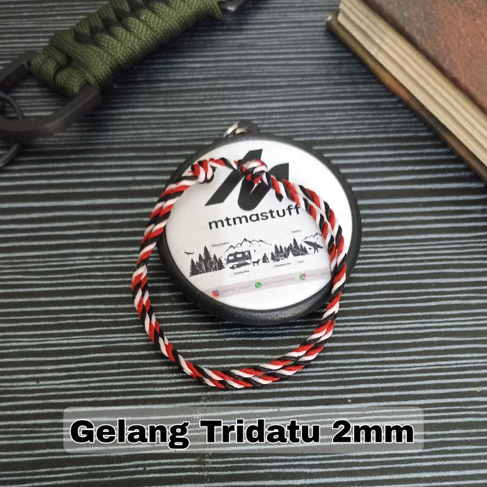 Gambar Gelang Tridatu Khas bali tali 2mm original product - Tridatu 2mm dari MTMASTUFF undefined Tokopedia