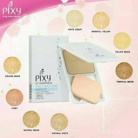 Gambar pixy two way cake ORI/ pixy refill two way cake ORIGINAL / bedak pixy - Yellow Beige, Refill dari Full Cotton undefined Tokopedia