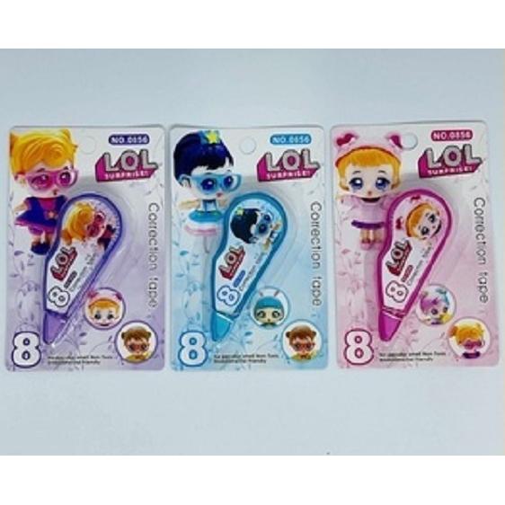 Gambar TIPE-X ROLL/Correction Tape Karakter/Tip-x Kertas Fancy/Tip-x Karakter - LOL dari Surya Jaya undefined Tokopedia