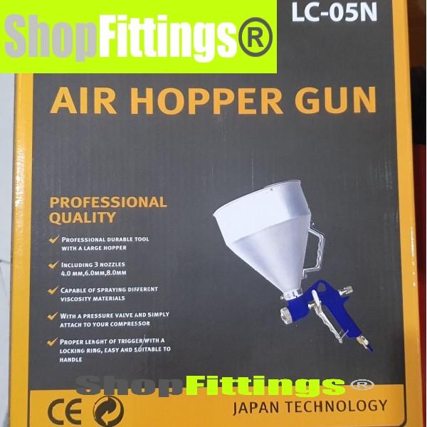 Gambar Alat Semprot Semen Cat Texture Kamprot Cement Air Hopper Spray Gun - 4,5 Ltr Tab ALU dari Shop Fittings undefined Tokopedia