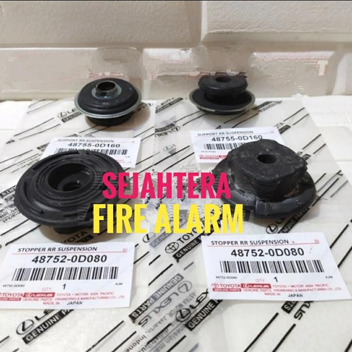 Gambar KARET SUPPORT SHOCKBREAKER SHOCK BELAKANG YARIS NEW VIOS GEN 2 GEN2 dari Sejahtera Fire Alarm undefined Tokopedia
