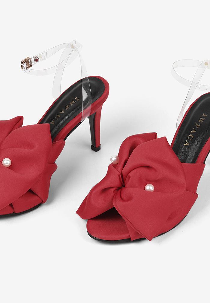 Gambar INPACA Claudine Heels in Red - Red, 36 dari INPACA undefined Tokopedia