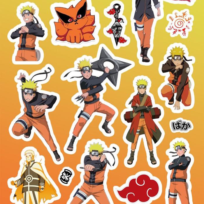 Gambar Stiker Sticker Anime Set Naruto Sticker Pack Sticker Aesthetic - NARUTO UZUMAKI, CUTTING dari YOMAMUS undefined Tokopedia