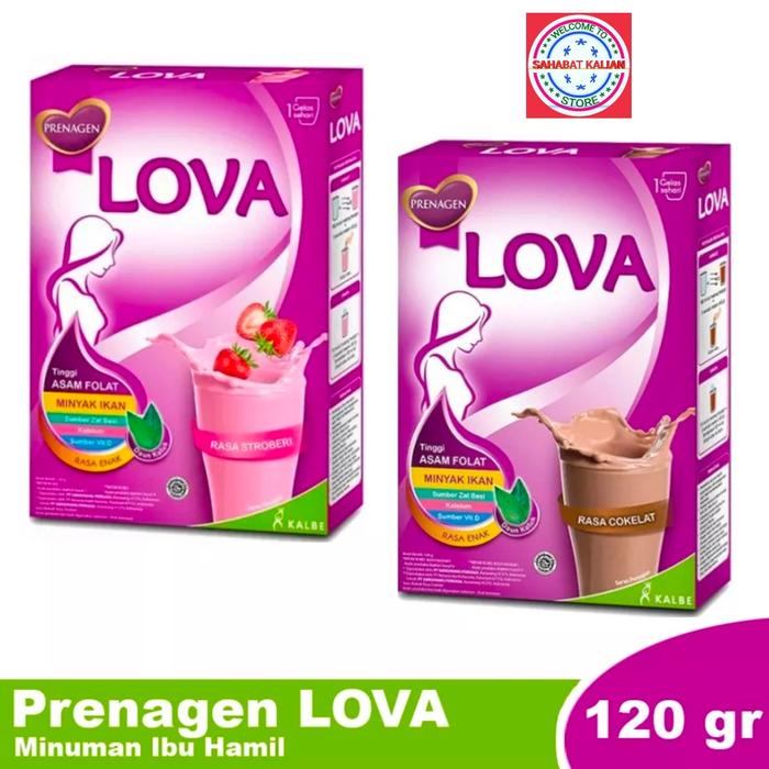 Gambar PRENAGEN LOVA 120GR SUSU IBU HAMIL DAN MENYUSUI - COKELAT dari SAHABAT KALIAN SHOP undefined Tokopedia