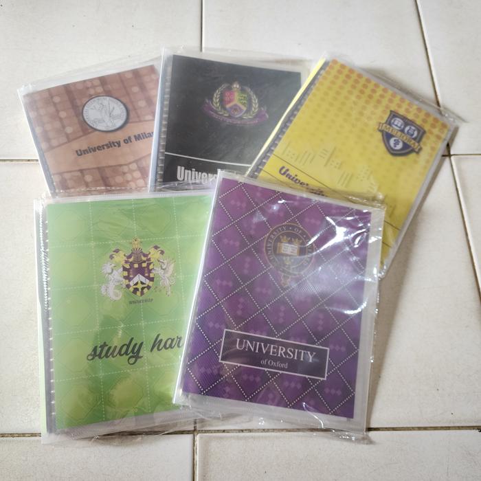 Gambar Map Binder/ Binder Note A5 Ring Besi Fancy Karakter/ Campus - Campus dari ju.mon undefined 3 Tokopedia