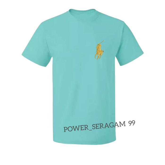 Gambar kaos oblong pria / kaos katun pendek pria / kaos polos pria M L XL XXL - Toska(POLO), L dari MASTER WATCH99 undefined Tokopedia