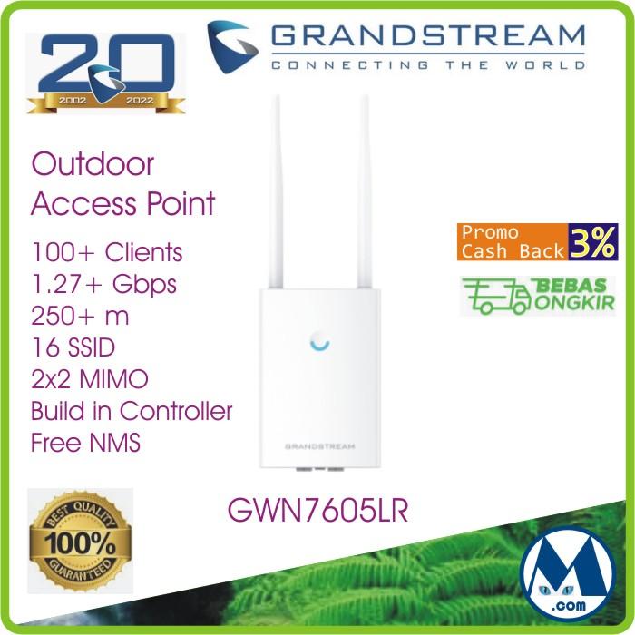 Gambar Grandstream GWN7605LR 802.11ac Outdoor Long-Range Wifi Access Point - No Adaptor PoE dari MSI Komputer undefined 2 Tokopedia