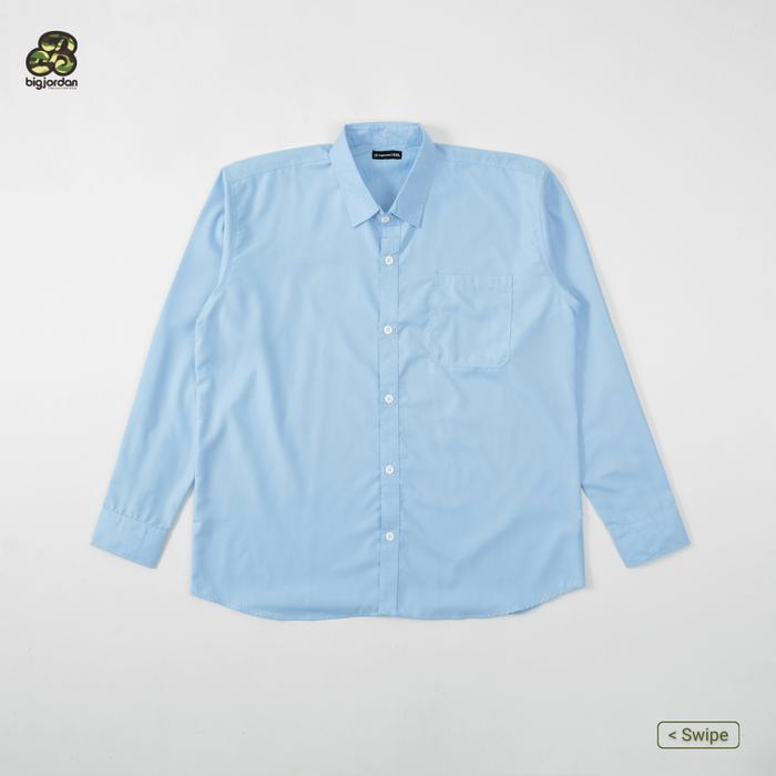 Gambar kemeja panjang pria big size 5xl 6xl kemeja formal jumbo 7xl-Hitam,8xl - Biru Muda, 7XL dari Big Jordan Store_NEW undefined Tokopedia