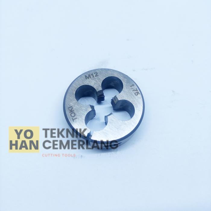 Gambar toki mata senai m12 x 1.75 snai drat luar baut 17 round dies dari Recoil Tools undefined Tokopedia