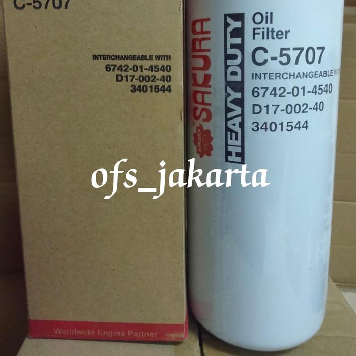 Jual Filter oli Cummins C-5707 / C5707 / LF-9009 Sakura - Jakarta Barat ...