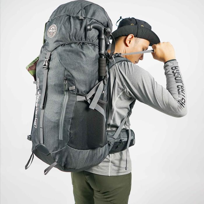 Gambar TAS HIKING - KERIL GUNUNG - CARRIER 50L - RANSEL IRCO- FREE RAINCOVER - Hitam dari Ircoofficial undefined Tokopedia