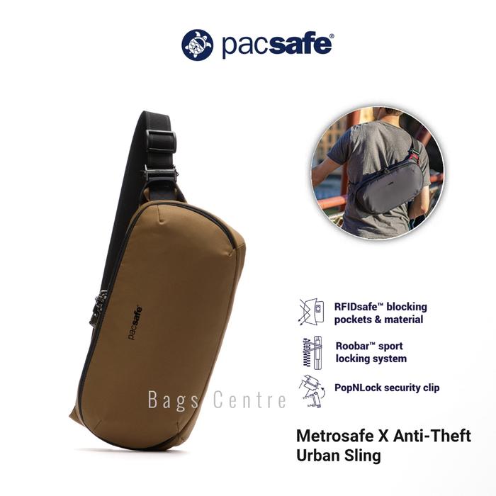 X Compact Metrosafe X Sling Pack Tas Pacsafe METROSAFE X Urban