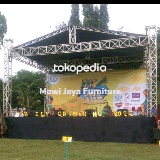 Gambar Panggung Riging 10x8m pull set dari Mawi Jaya Furniture undefined Tokopedia