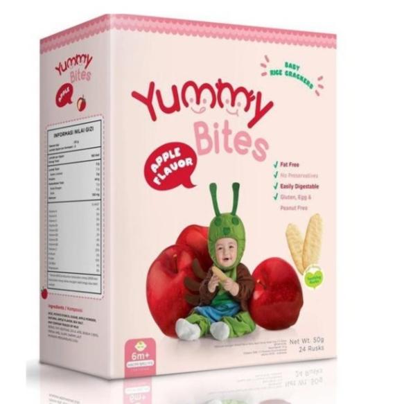 Gambar Yummy Bites Rice Crackers / Biskuit Bayi 50 gr - Banana dari Kuma Baby Shop Official undefined 5 Tokopedia