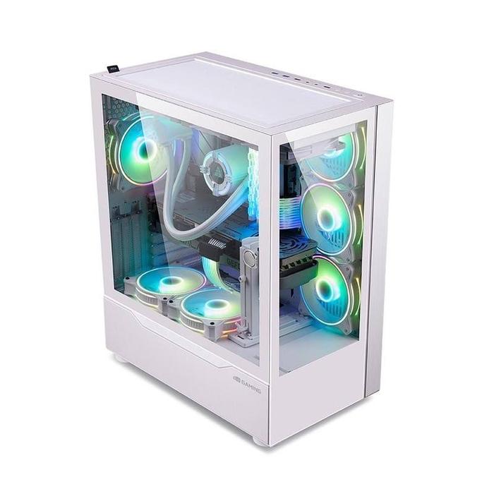Gambar DA GAMING CHASSIS N30 BLACK - ATX CASE - Putih dari distributorkomputer undefined Tokopedia