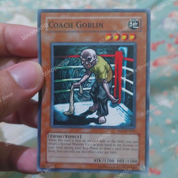 Gambar Coach Goblin - Common yugioh - NM- unli IOC EN dari 02Azure Card Shop undefined Tokopedia