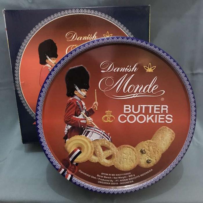 Gambar DANISH MONDE BUTTER COOKIES 908 GR KUKIS MENTEGA KERING KALENG NISSIN dari Astar Food undefined Tokopedia