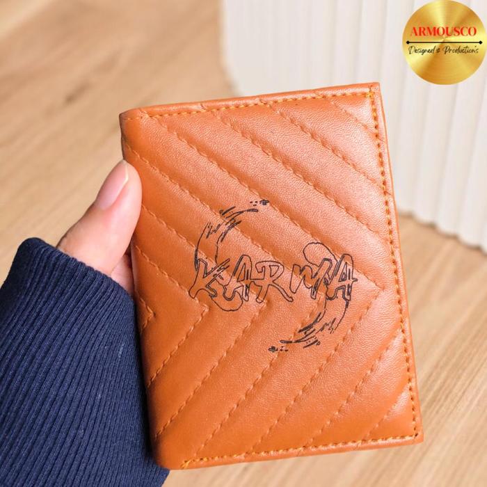 Gambar DOMPET KARTU CARD HOLDER + SLOT UANG KULIT SINTETIS ELEGAN - KARMA dari ARMOUSCO undefined Tokopedia