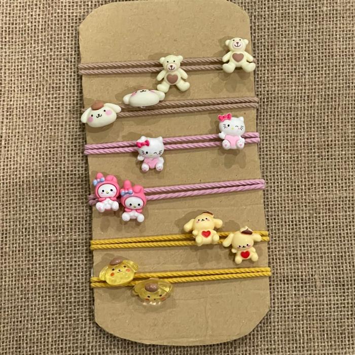 Gambar IKAT RAMBUT KOREA ISI 12 PCS - Tipe 2 dari Lili05 shop undefined Tokopedia