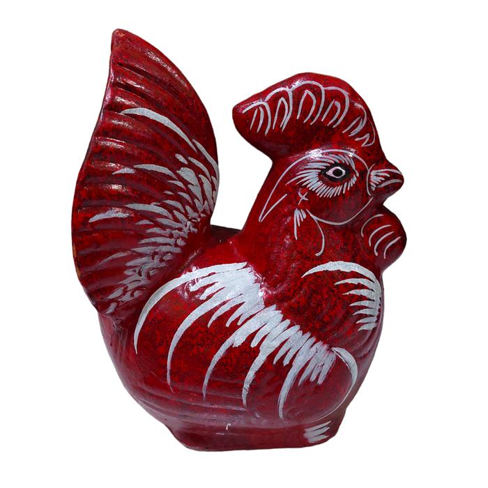 Gambar (KHUSUS GRAB DAN GOJEK SAJA) Celengan Ayam Jumbo dari Tanah Liat - MERAH PUTIH dari Kado misteri undefined Tokopedia