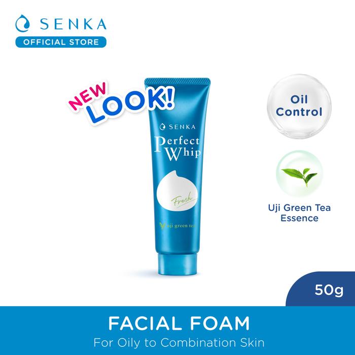Gambar SENKA Perfect Whip Fresh Facial Foam Oil Control 50 & 100g Gram - 50 Gram dari Medan E-shop undefined Tokopedia