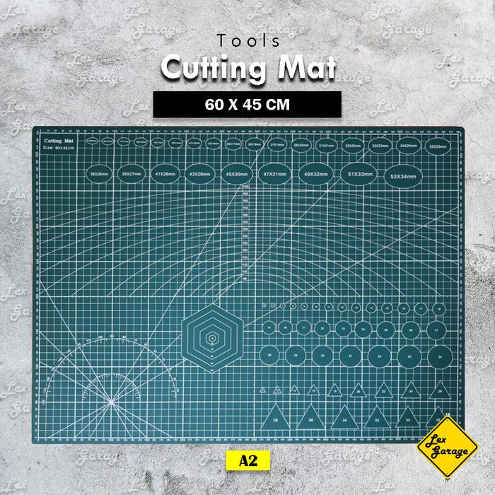 Gambar Cutting Mat Alas Potong Kertas A4 A3 A2 A1 - A2 dari Lex Garage undefined Tokopedia