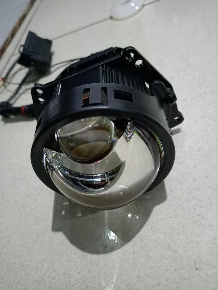 Gambar Projie Proji Projector Biled Vinyx P45X LASER 3 inch Purple Lens 70w - TANPA DEMON dari Elyas Projector Lens undefined Tokopedia