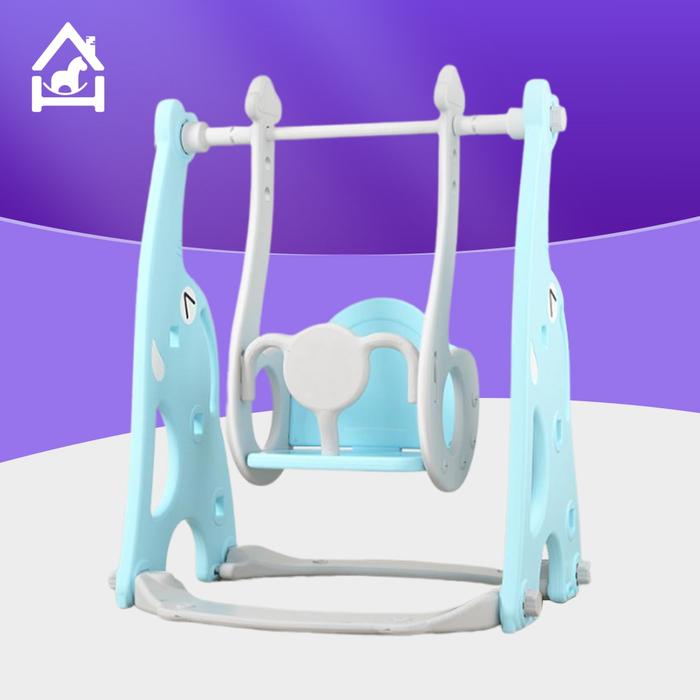 Gambar AYUNAN ANAK MURAH HC-SW005 - Biru dari Happyplayhouseid undefined Tokopedia