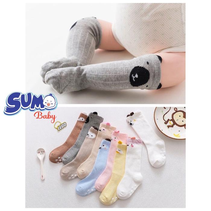 Gambar Kaos Kaki Bayi / kaos kaki baby panjang Korea Motif Lucu Halus import - Abu-abu, S dari Sumo Baby Kota Administrasi Jakarta Barat Tokopedia
