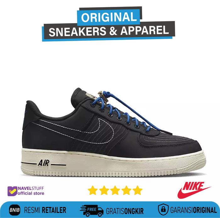 NIKE Air Force '07 LV8 Black/Sail/Black/Anthracite Original BNIB 41 di  Navel Stuff Official Tokopedia